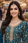 Veena By Mrudangi Chinon Best Readymade Palzzo Suits Wholesale Shop In Surat
